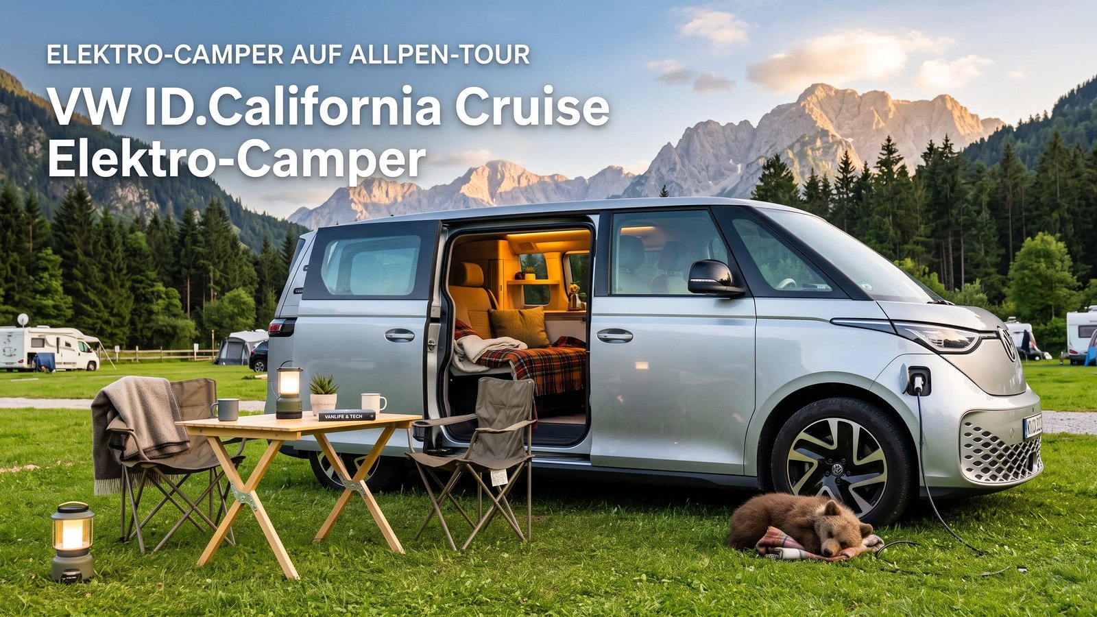 VW ID.California Cruise: Elektro-Camper startet ab 60.761 Euro