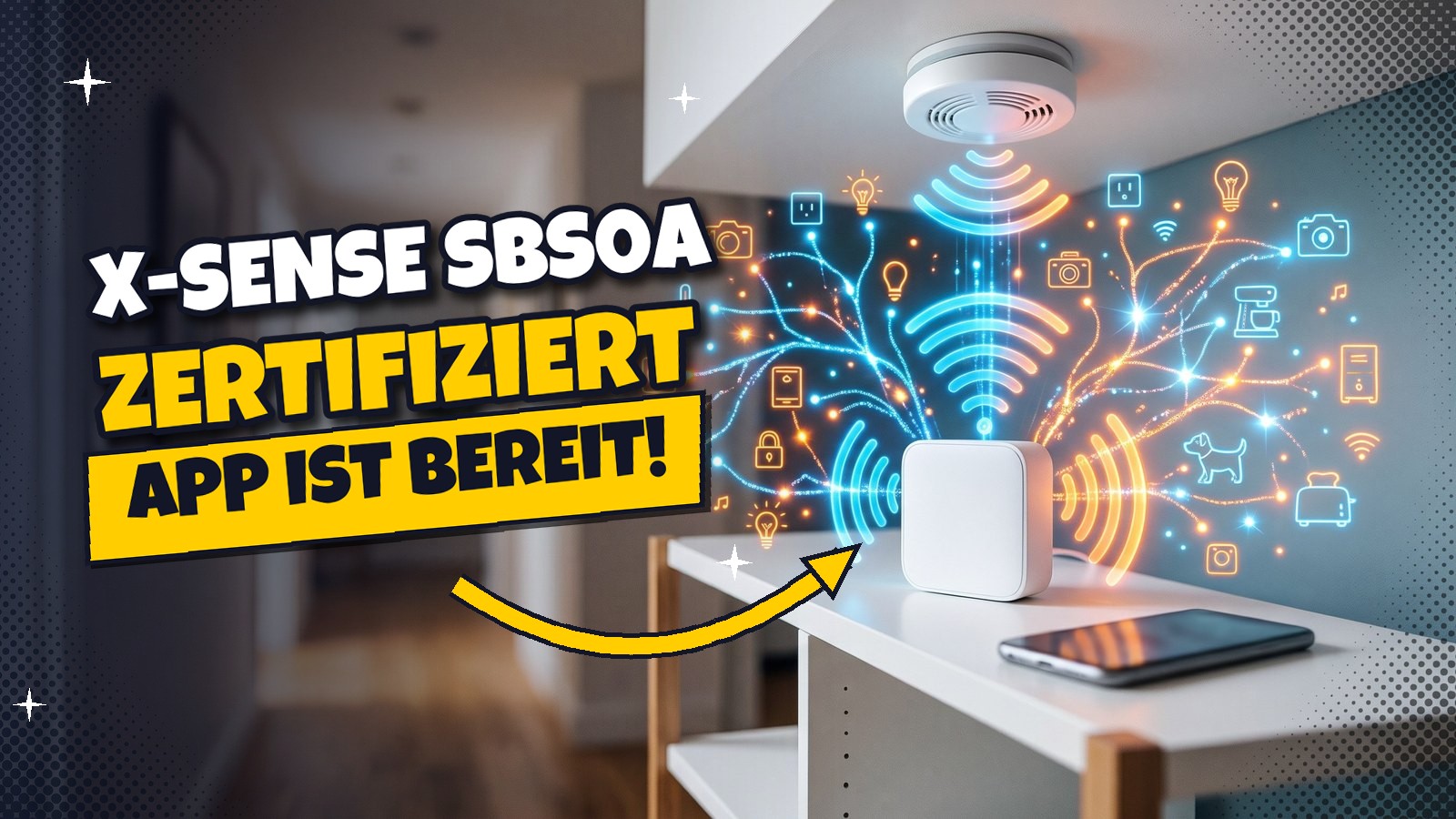 X-Sense SBS0A: App-Update bereitet Matter-Basisstation vor