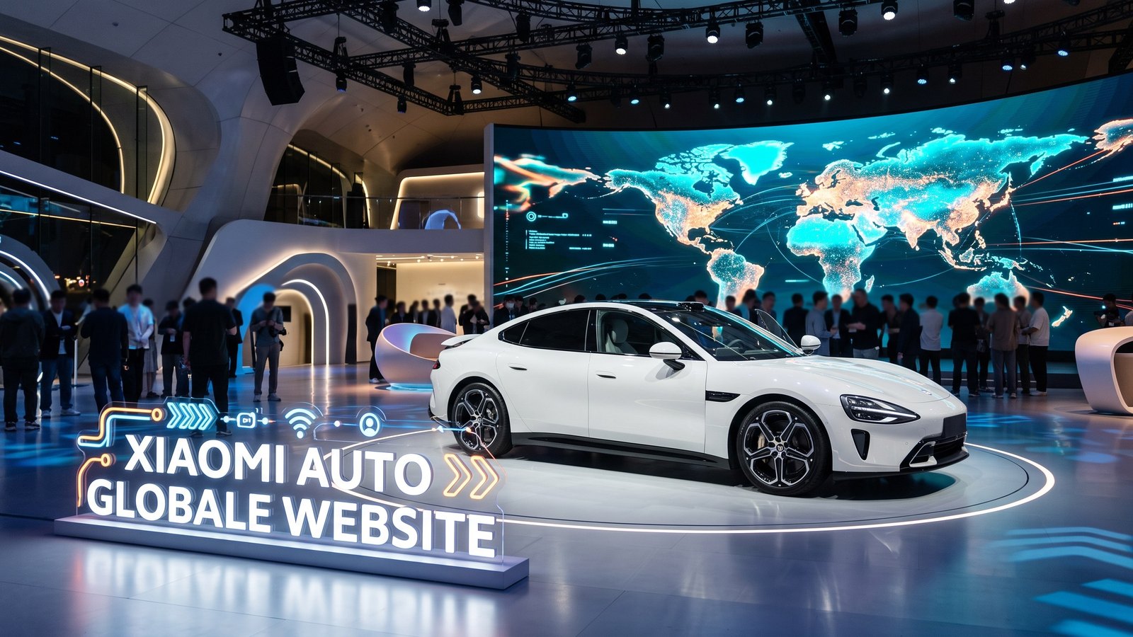 Xiaomi startet globale Auto-Website vor Europa-Einstieg 2027