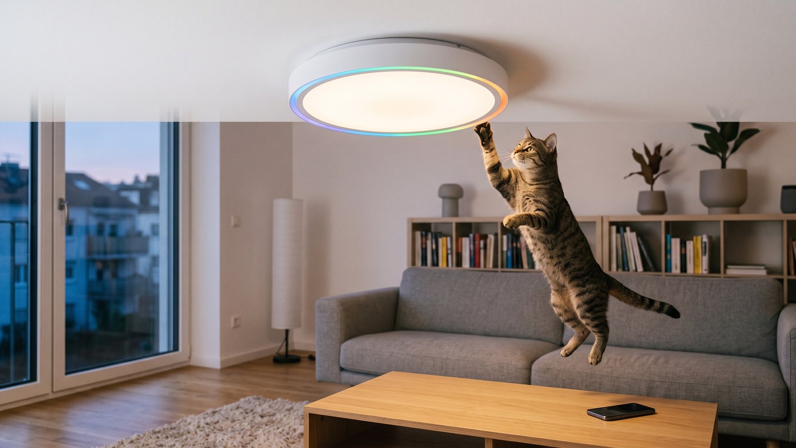 Yeelight bringt erste Matter-over-Thread-Deckenleuchte