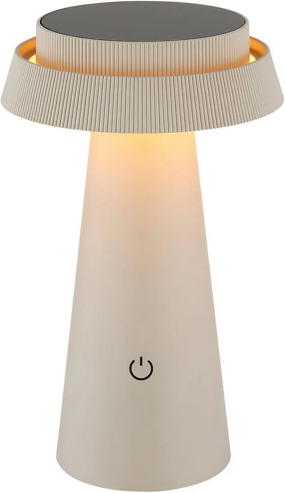 OTTO home LED Solarleuchte Tirria Akkuleuchte, Memoryfunktion, LED fest integriert