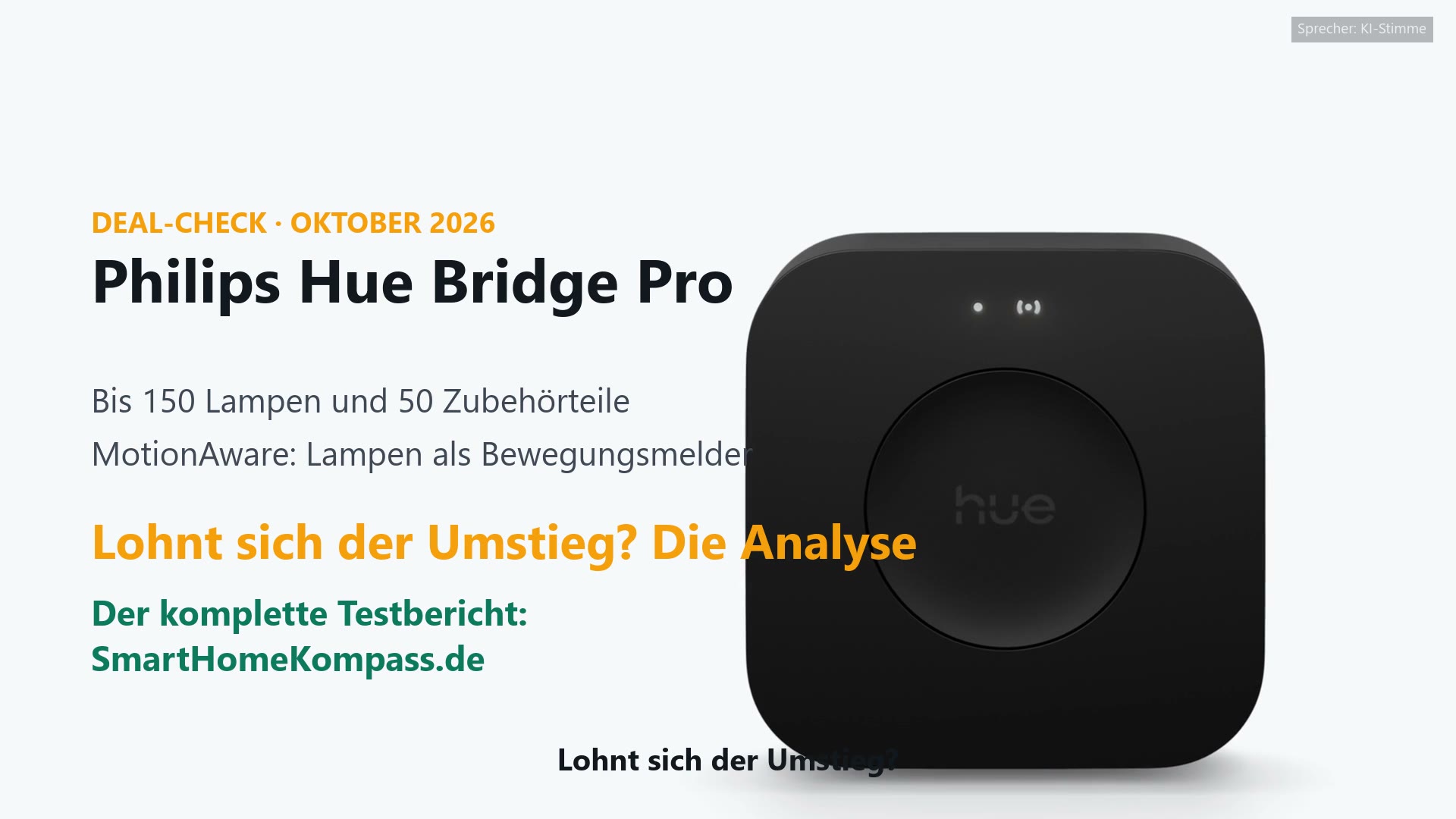 Philips Hue Bridge Pro, Steuerzentrale für Hue-Lampen
