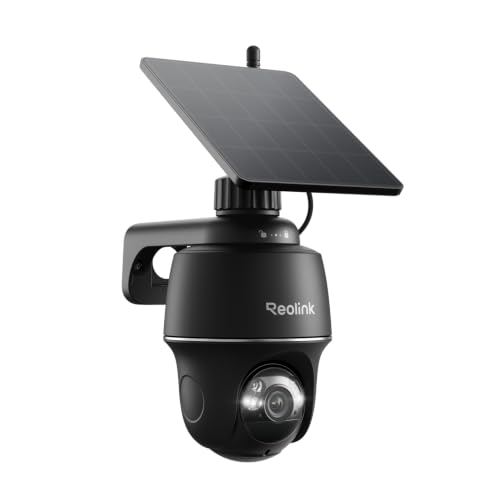 Reolink 5MP Kabellose Überwachungskamera Aussen Akku Solar, Farbnachtsicht | 360°