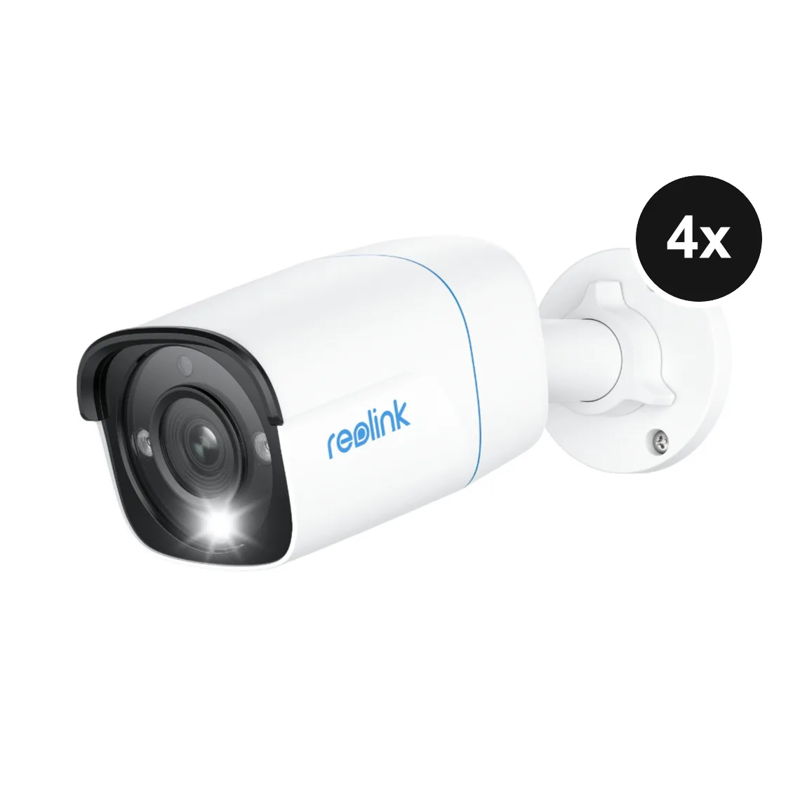 Reolink P330 – 4K PoE-Außenkamera – 4er Set