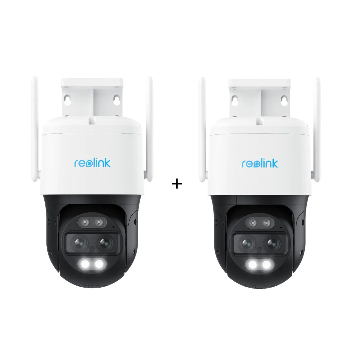 Reolink TrackMix Series W760 – Dual Außenkamera mit Auto Zoom & Tracking – 2er-Set