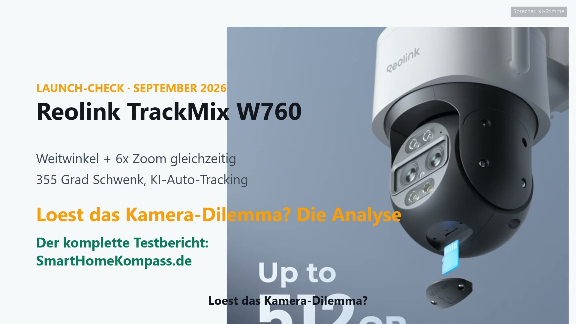 Reolink TrackMix Series W760