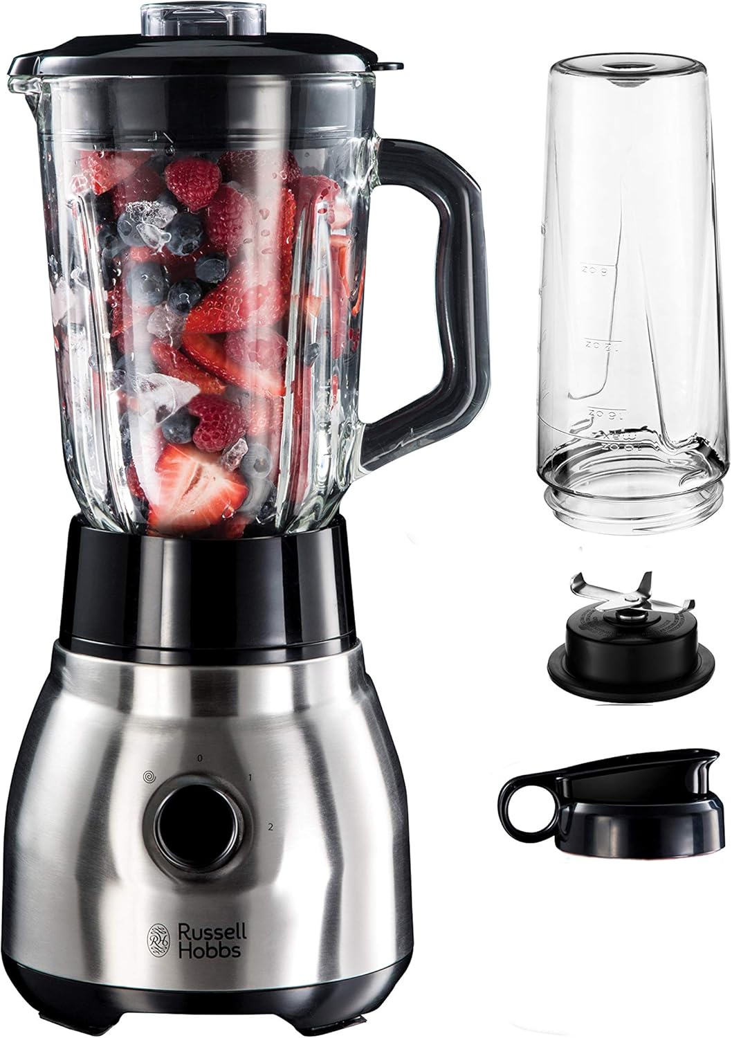 Russell Hobbs 2 in 1 Glas Standmixer