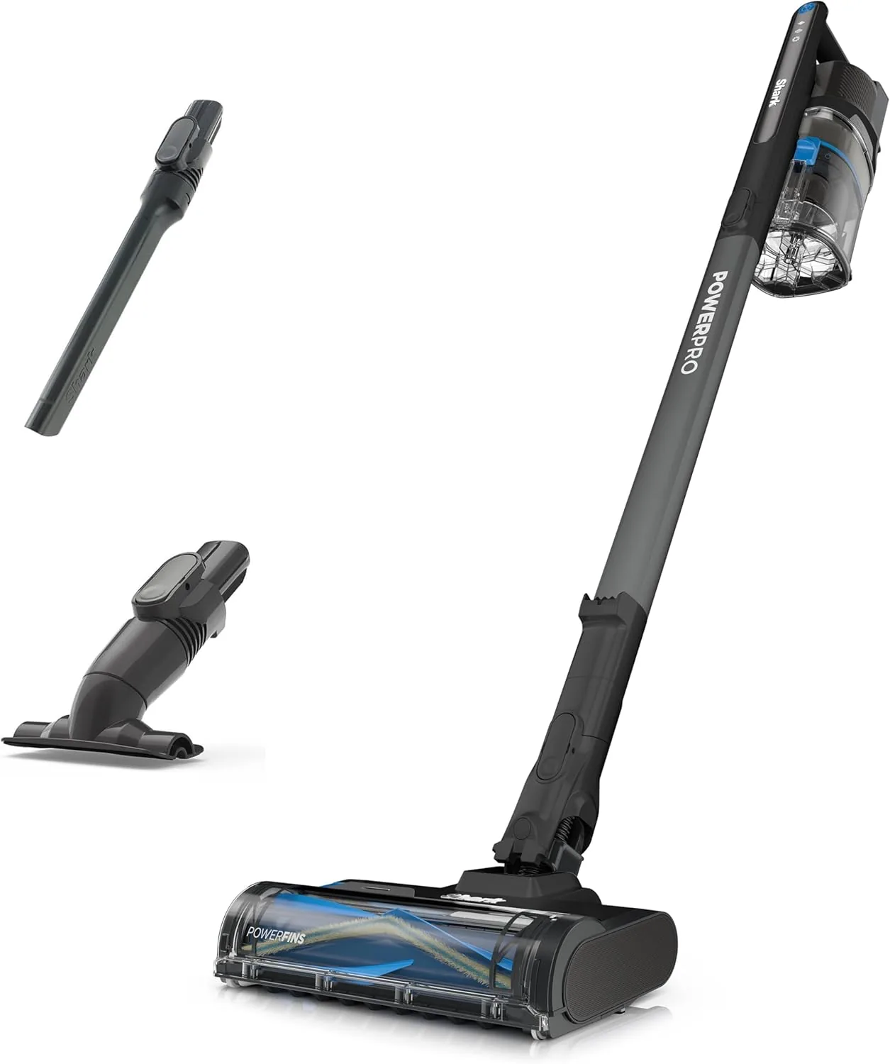 Shark IZ370EU PowerPro Akku-Staubsauger mit LED-Licht