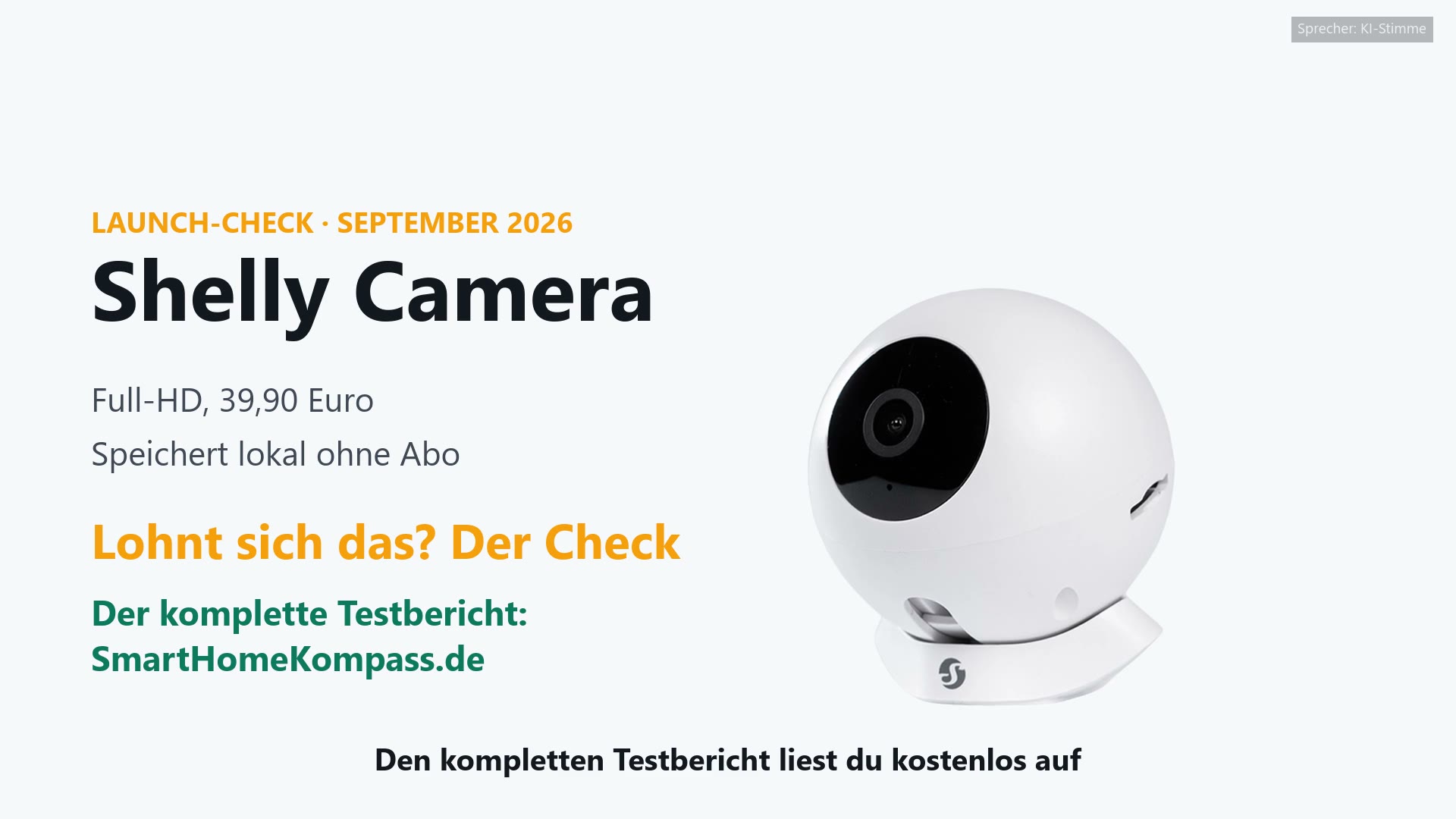 Shelly Camera