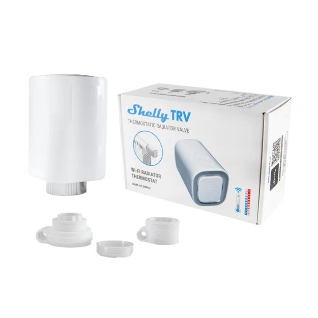 Shelly TRV – Smartes Heizkörperthermostat