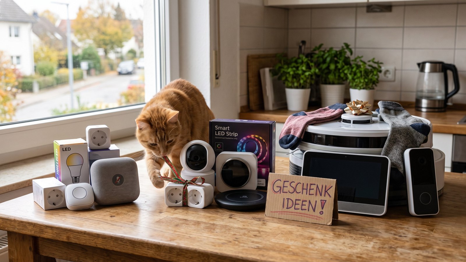 Symbolbild zum Thema Smart-Home-Geschenke 2026: Die besten Ideen unter 50 €, unter 100 € & Premium