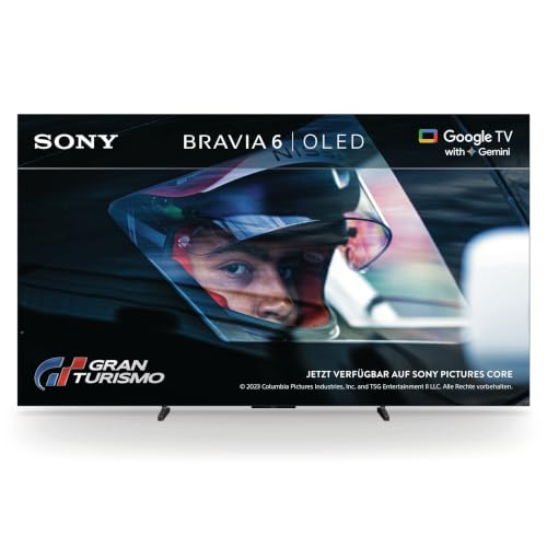 Sony BRAVIA 6 4K-OLED-Google-TV, 65 Zoll | 120 Hz, Dolby Vision Atmos 2026, SchwarzSony