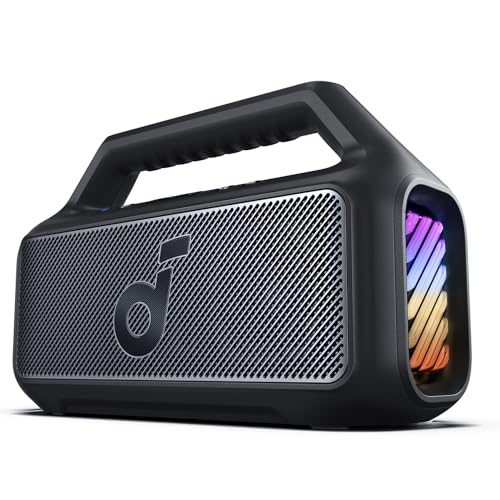 soundcore by Anker, Boom 2 Outdoor-Lautsprecher, 80W, Subwoofer, BassUp 2.0, 24h Akku