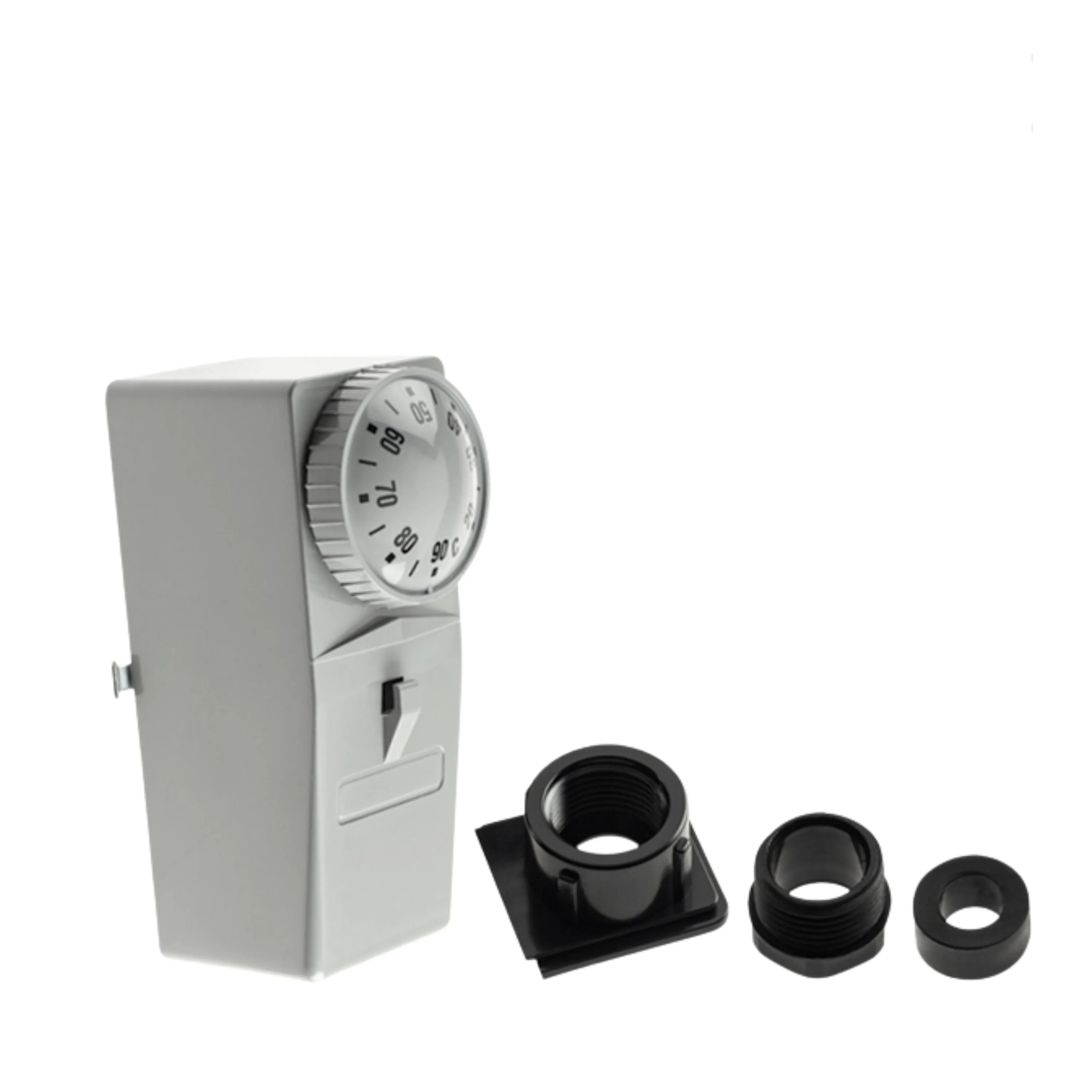Stiebel Eltron STB-FB Anlege-Thermostat, Bimetall, inkl. Gehäuse, 20 – 90 °C