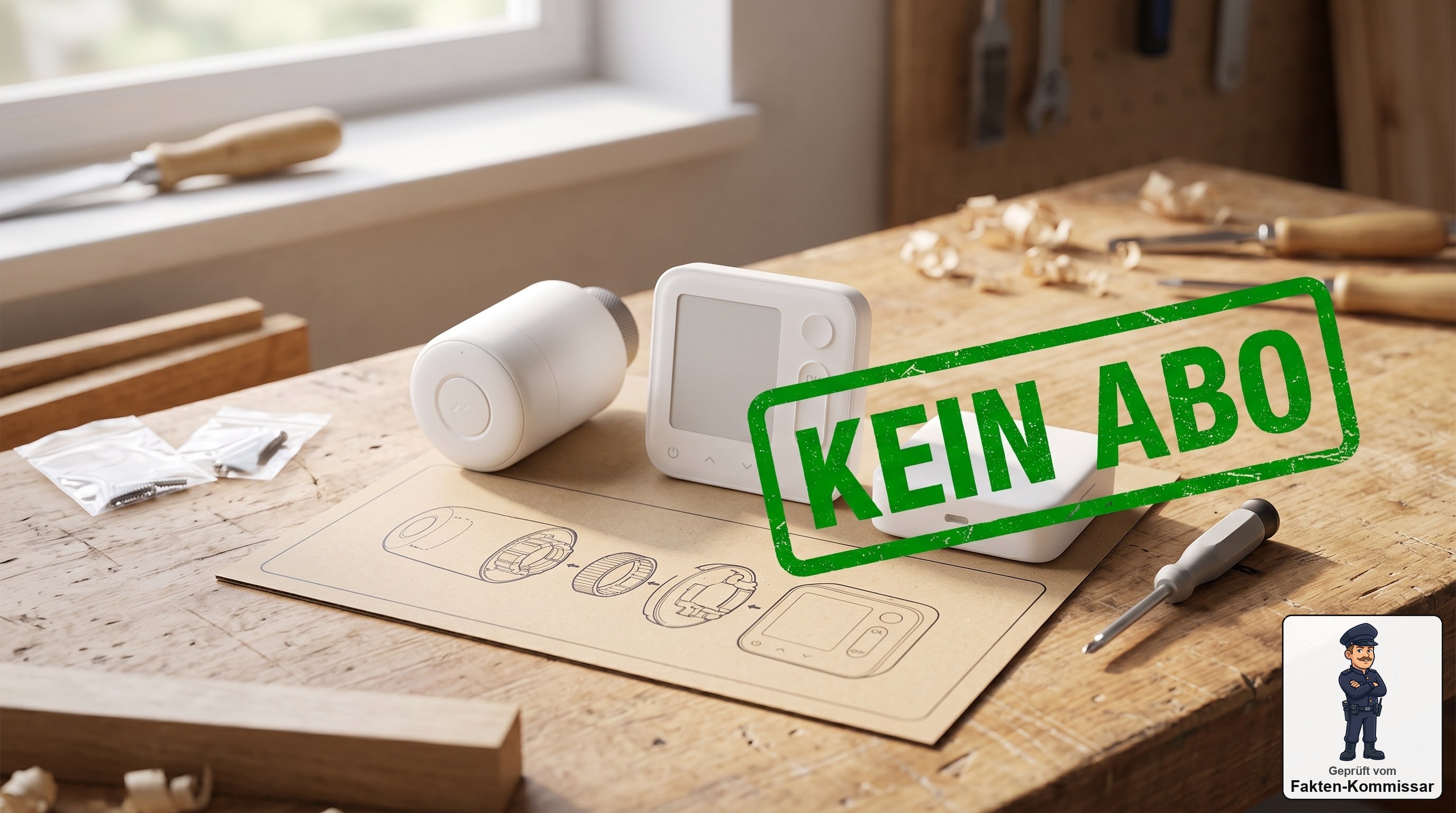 SwitchBot Thermostat-Panel-Matter-Combo als komplettes Set ohne Abo