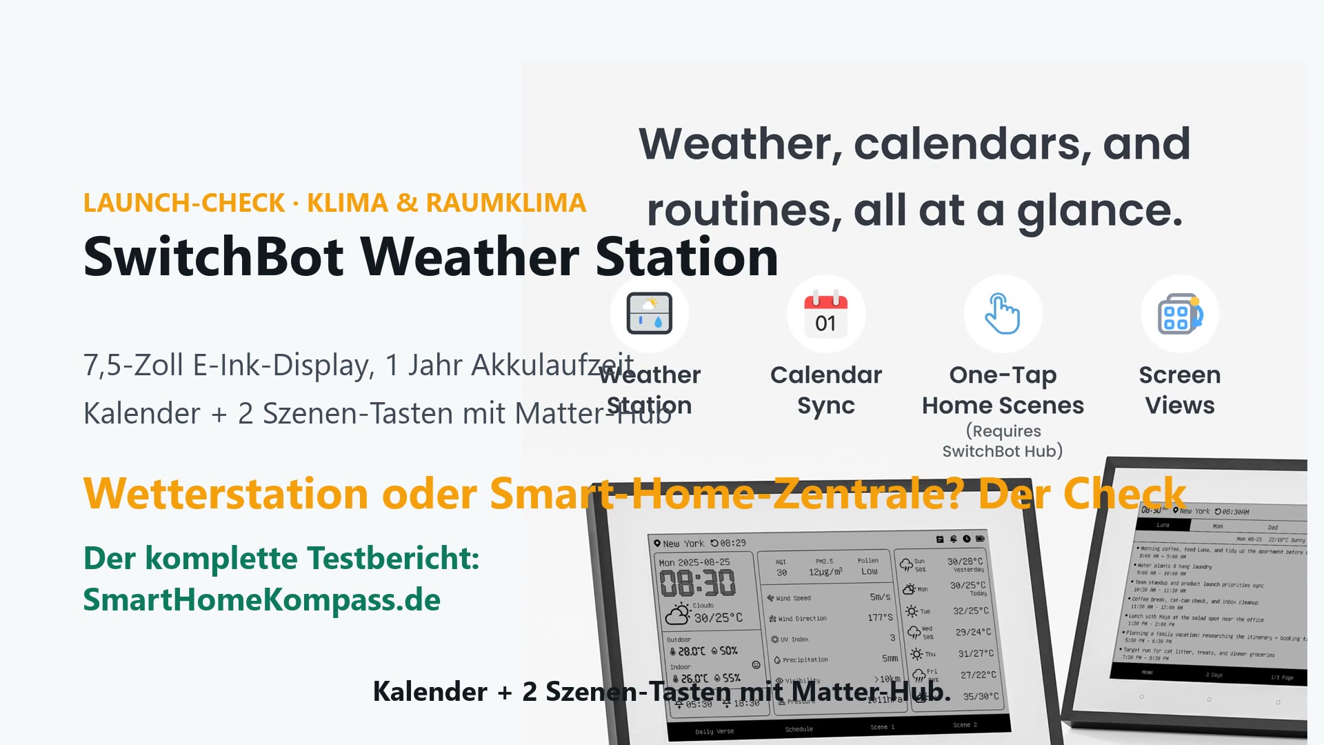SwitchBot Weather Station