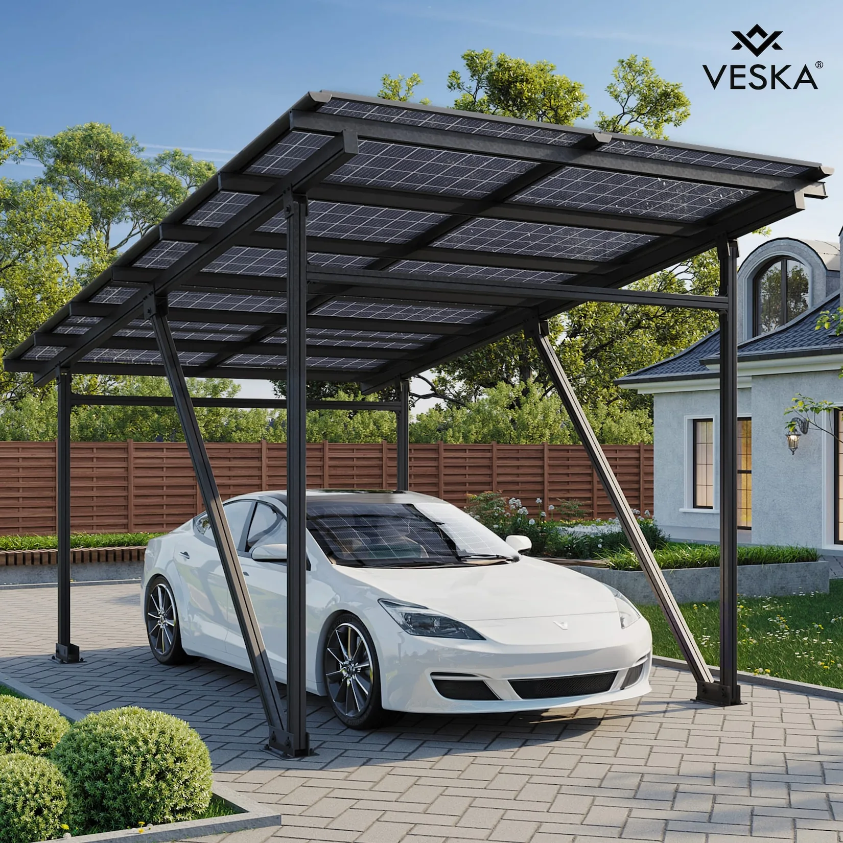 VESKA Solar-Carport 