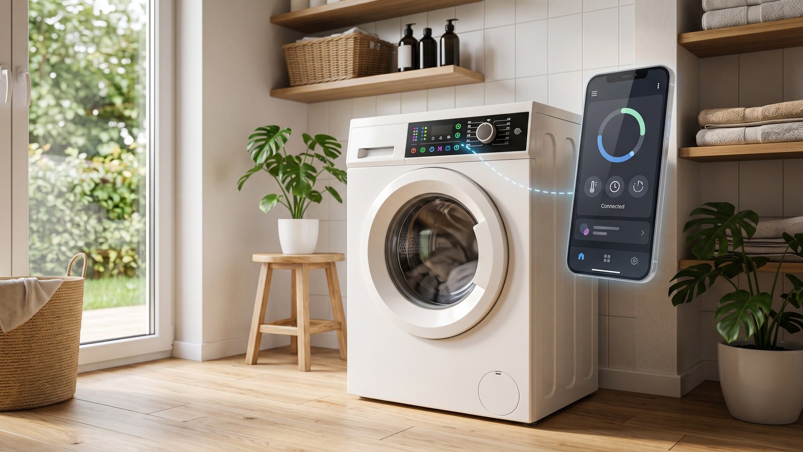 Symbolbild zum Thema Waschmaschine mit App für unter 500 Euro: Der Haken, den kaum jemand nennt