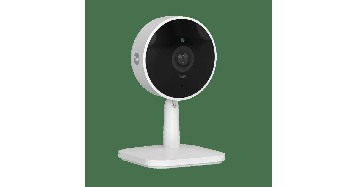 Yale Smart Indoor Camera, weiße Innenkamera mit Standfuß